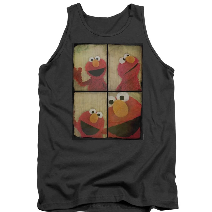 MeTV Custom Classics Sesame Street Elmo Photo Booth Toy for Kids - Unisex Interactive Plush Doll