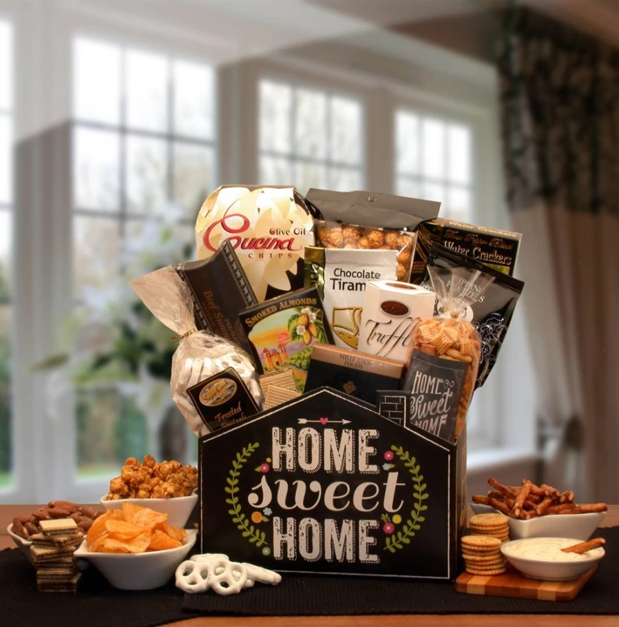 "GBDS No Place Like Home Housewarming Gift Box - Unique New Home Present"