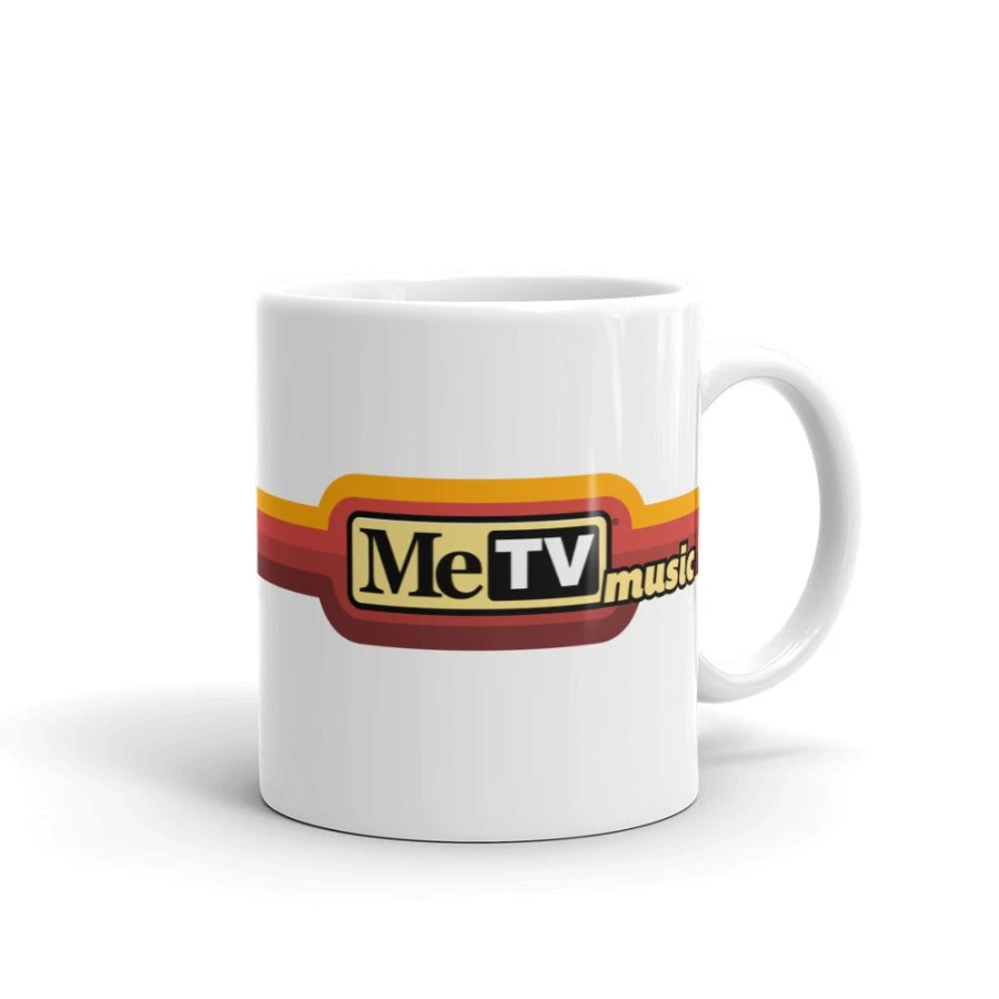 MeTV Custom Products Ceramic Mug with FM Radio Tower Design – Insulated Coffee Cup