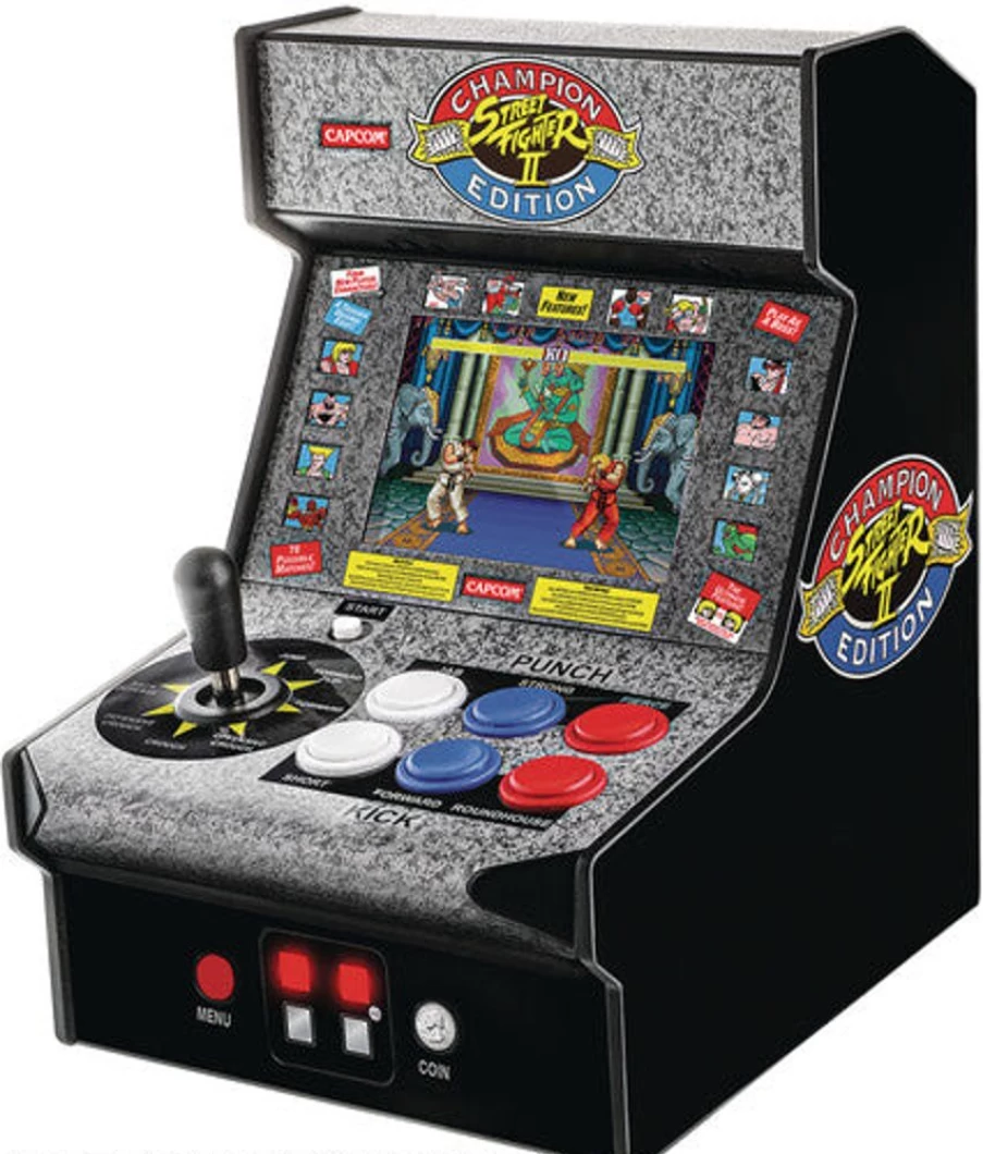 MeTV Entertainment My Arcade Street Fighter II Champion Edition Retro Micro Player - Portable Arcade Game