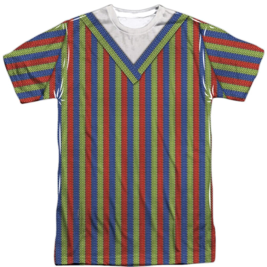 MeTV Custom Classics Unisex Bert Costume from Sesame Street - Front & Back Design