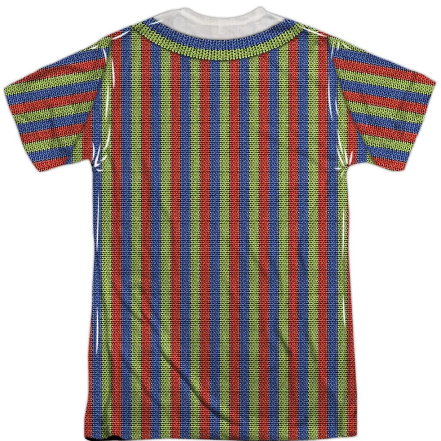 MeTV Custom Classics Unisex Bert Costume from Sesame Street - Front & Back Design