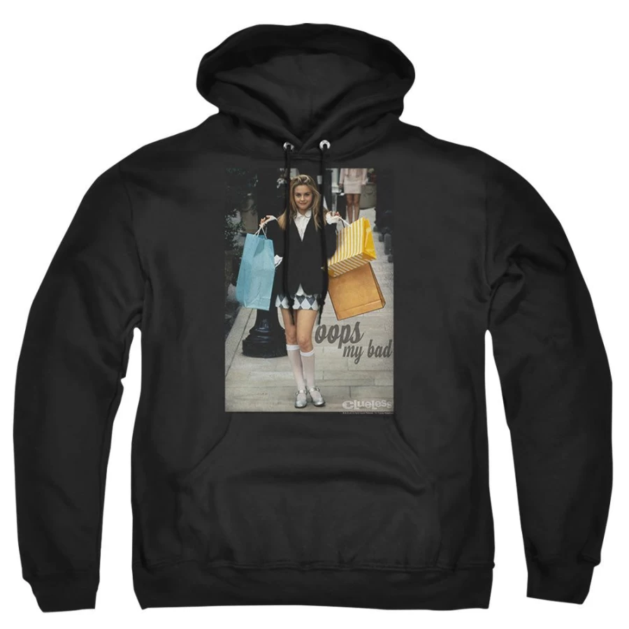 "MeTV Custom Classics Unisex Clueless - Oops My Bad T-Shirt | 90s Retro Pop Culture Apparel"