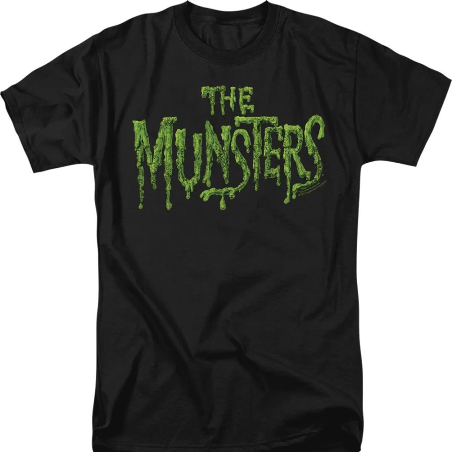 MeTV Custom Classics Munsters Vintage Distressed Logo Unisex T-Shirt