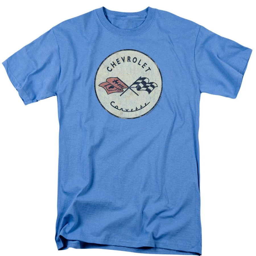 MeTV Custom Classics Vintage Chevrolet Corvette Unisex Retro T-Shirt