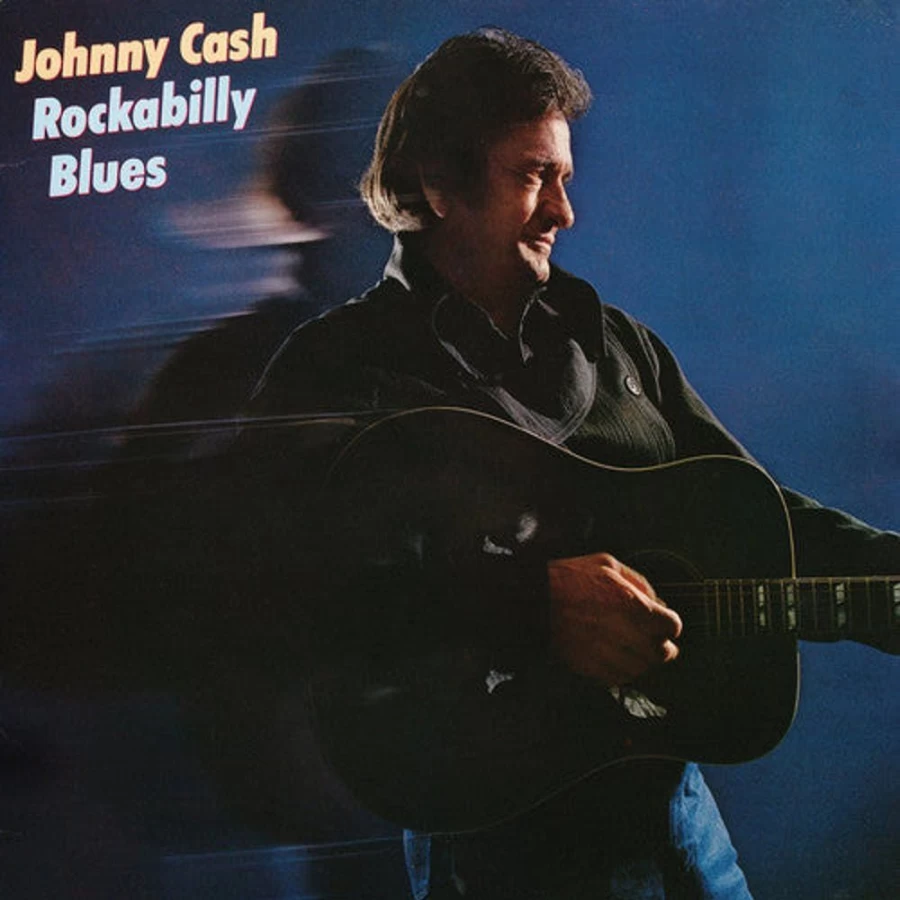 Johnny Cash Rockabilly Blues Vinyl Record by MeTV Entertainment - Classic Country Music LP