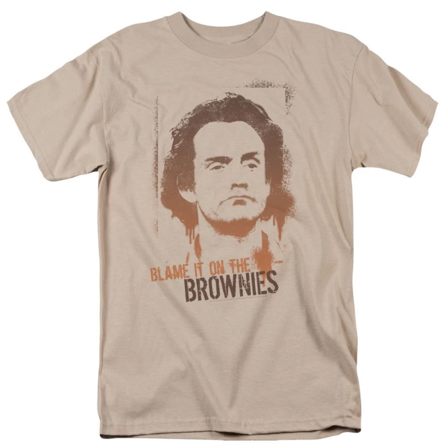 "MeTV Custom Classics Unisex Taxi - Blame The Brownies T-Shirt"