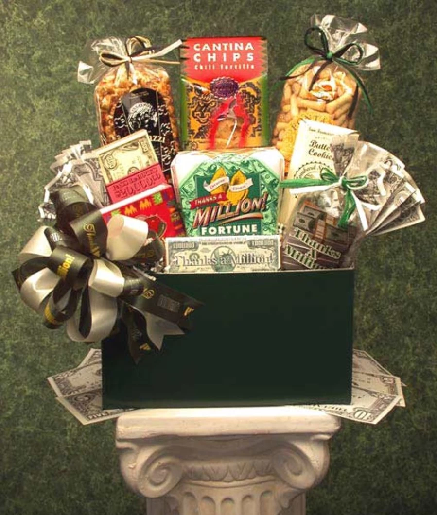 "GBDS Thanks A Million Gift Box - Premium Appreciation Gift Set for Special Occasions"