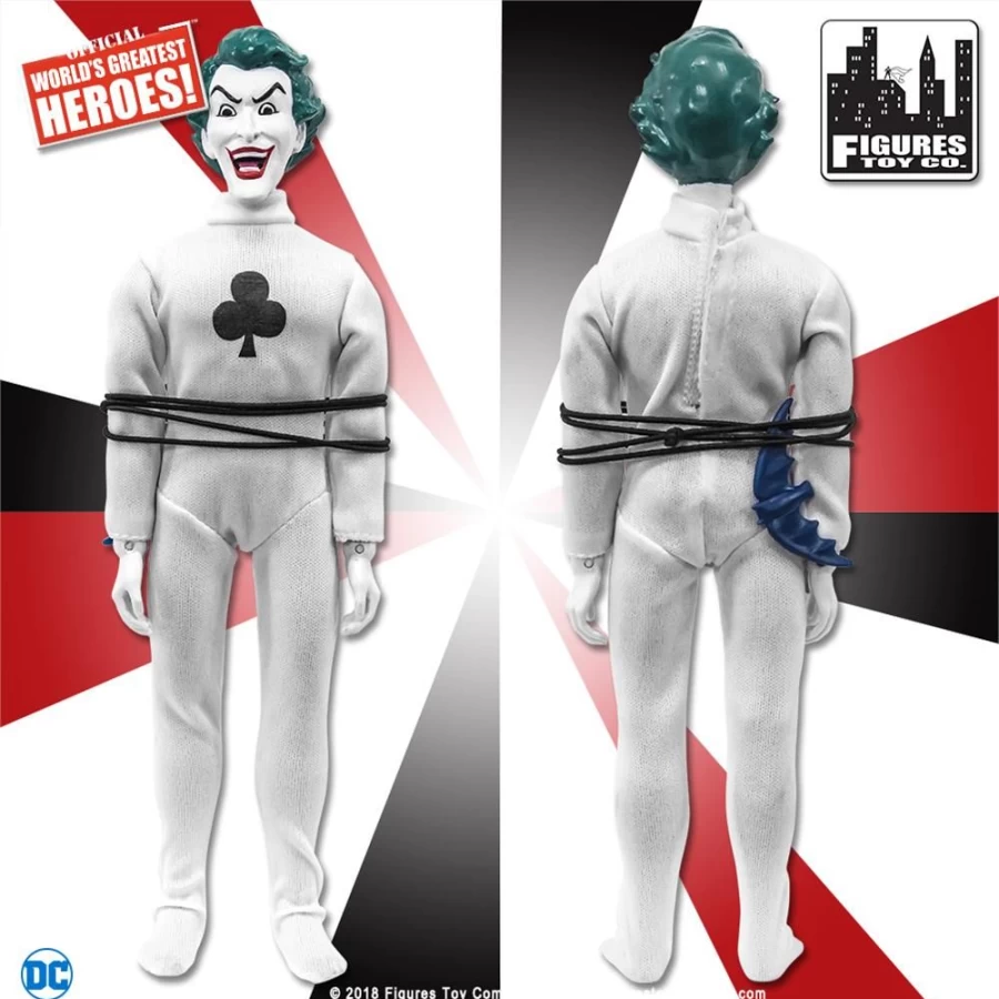 MeTV Figures Super Friends The Joker Unmasked Variant Action Figure - Wild Cards Series Collectible