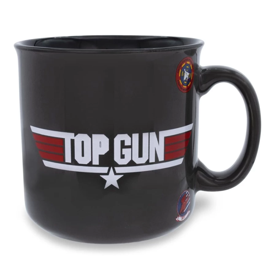 "Toynk Top Gun: Maverick 20oz Ceramic Camping Mug - Official Movie Merchandise"