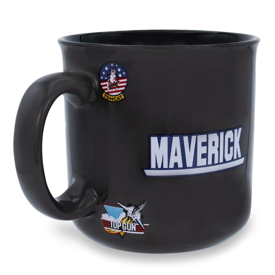 "Toynk Top Gun: Maverick 20oz Ceramic Camping Mug - Official Movie Merchandise"