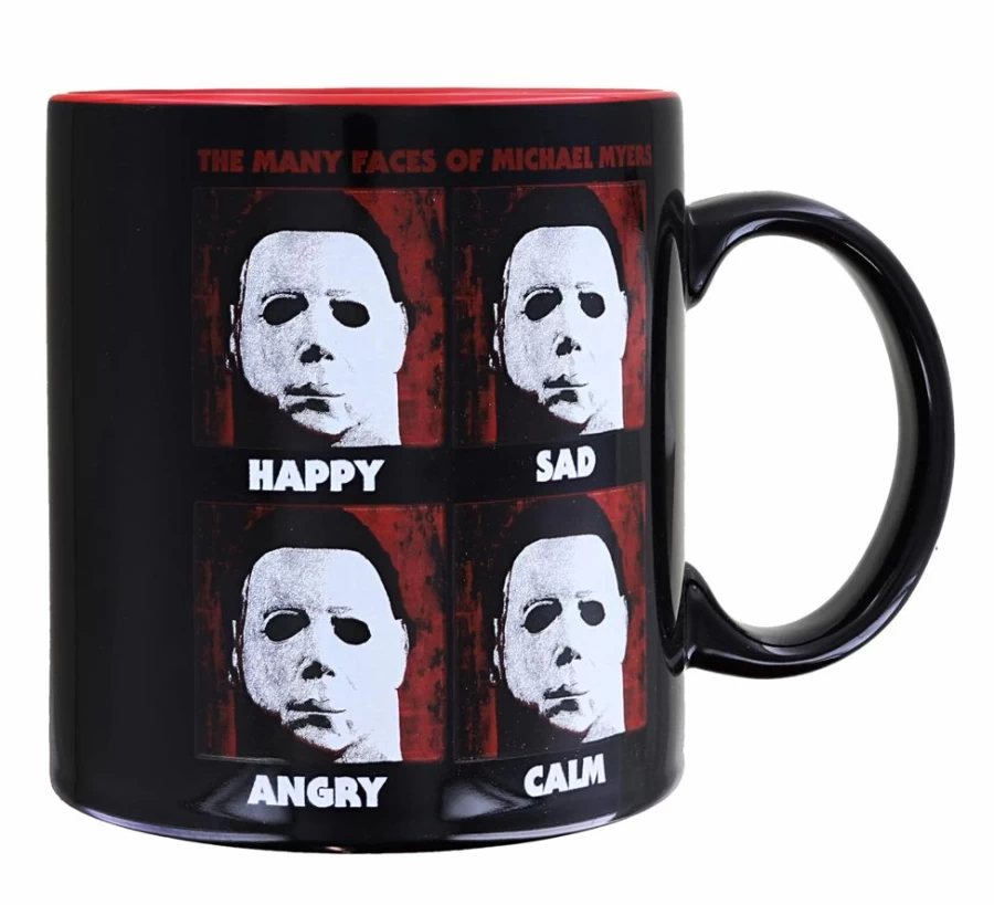 "Toynk Halloween Michael Myers Ceramic Coffee Mug - 20oz Collectible Horror Movie Gift"