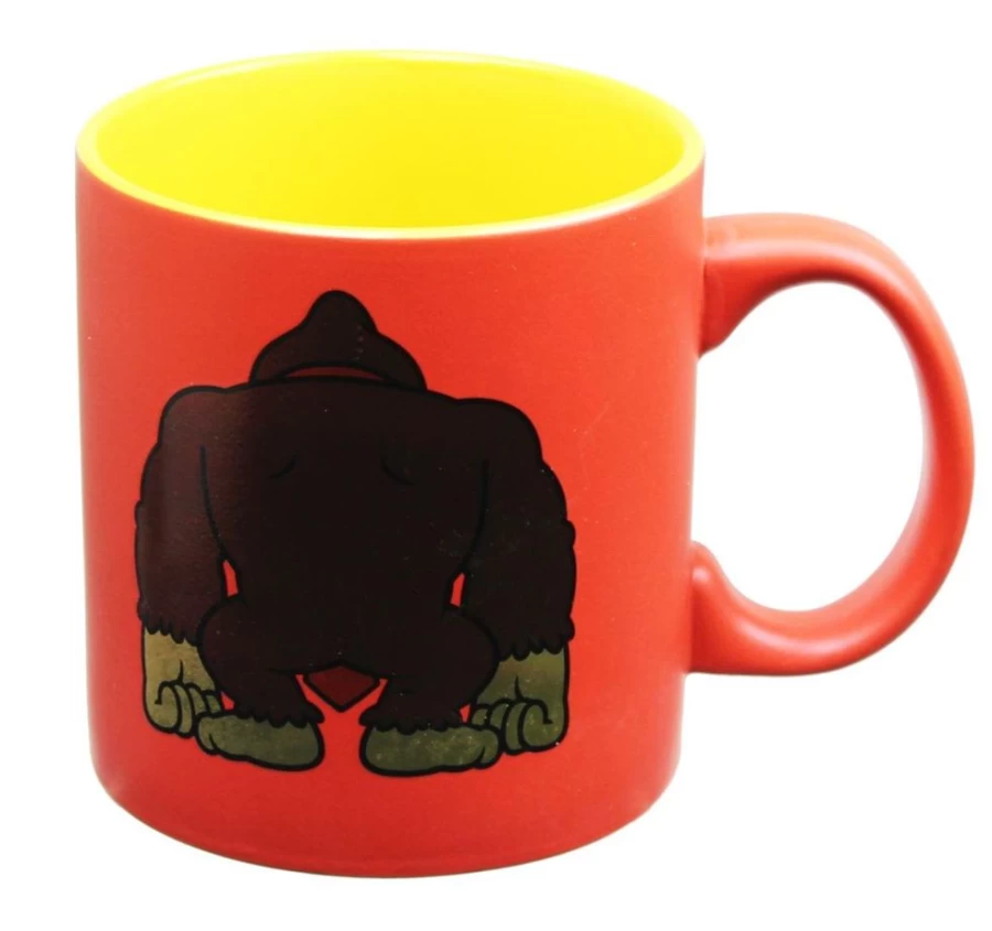 Toynk Donkey Kong 20Oz Stainless Steel Coffee Mug with Foil Print - Nintendo Inspired Travel Tumbler