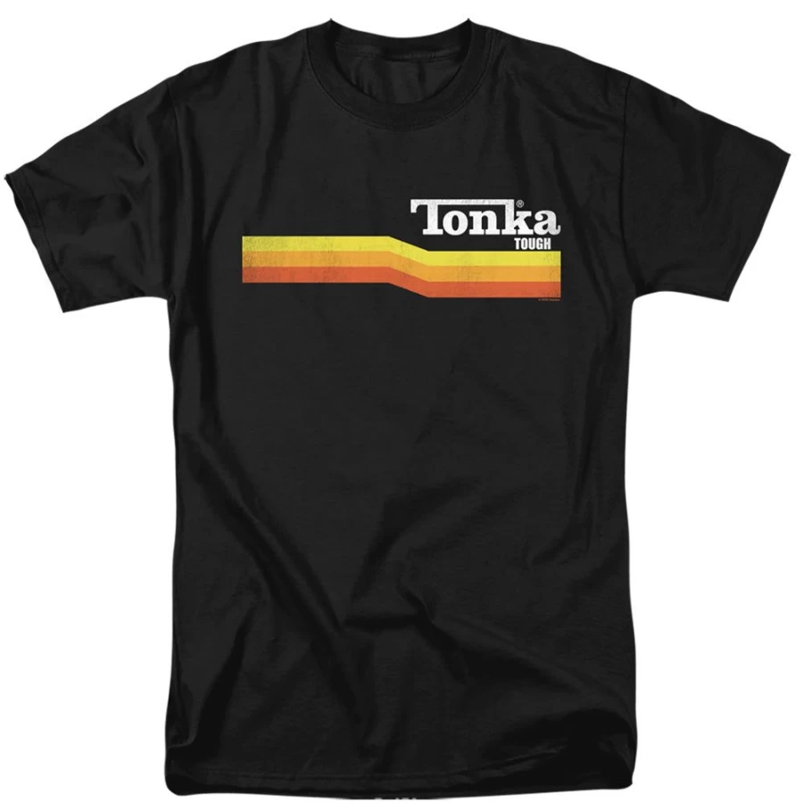 MeTV Custom Classics Unisex Tonka Stripe T-Shirt - Vintage Style Casual Tee