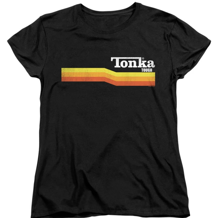 MeTV Custom Classics Unisex Tonka Stripe T-Shirt - Vintage Style Casual Tee