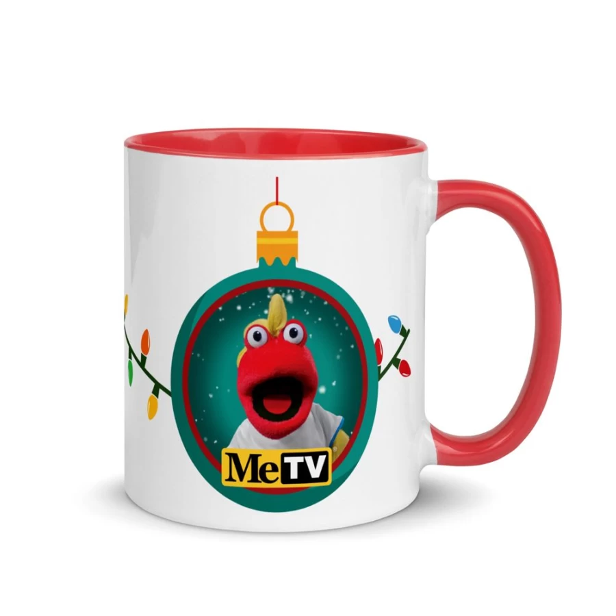 MeTV Custom Products Toony The Tuna Holiday Ceramic Mug - Toon In With Me® Christmas Ornament Design