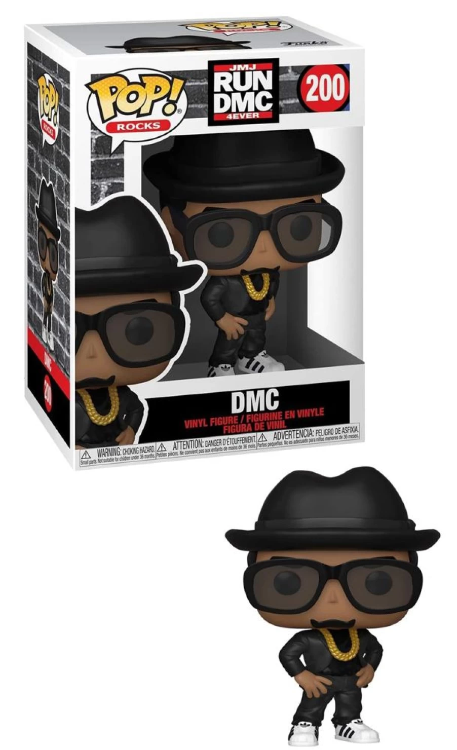Run-DMC Funko Pop! Vinyl Figure by Toynk | Collectible Hip-Hop Music Merchandise