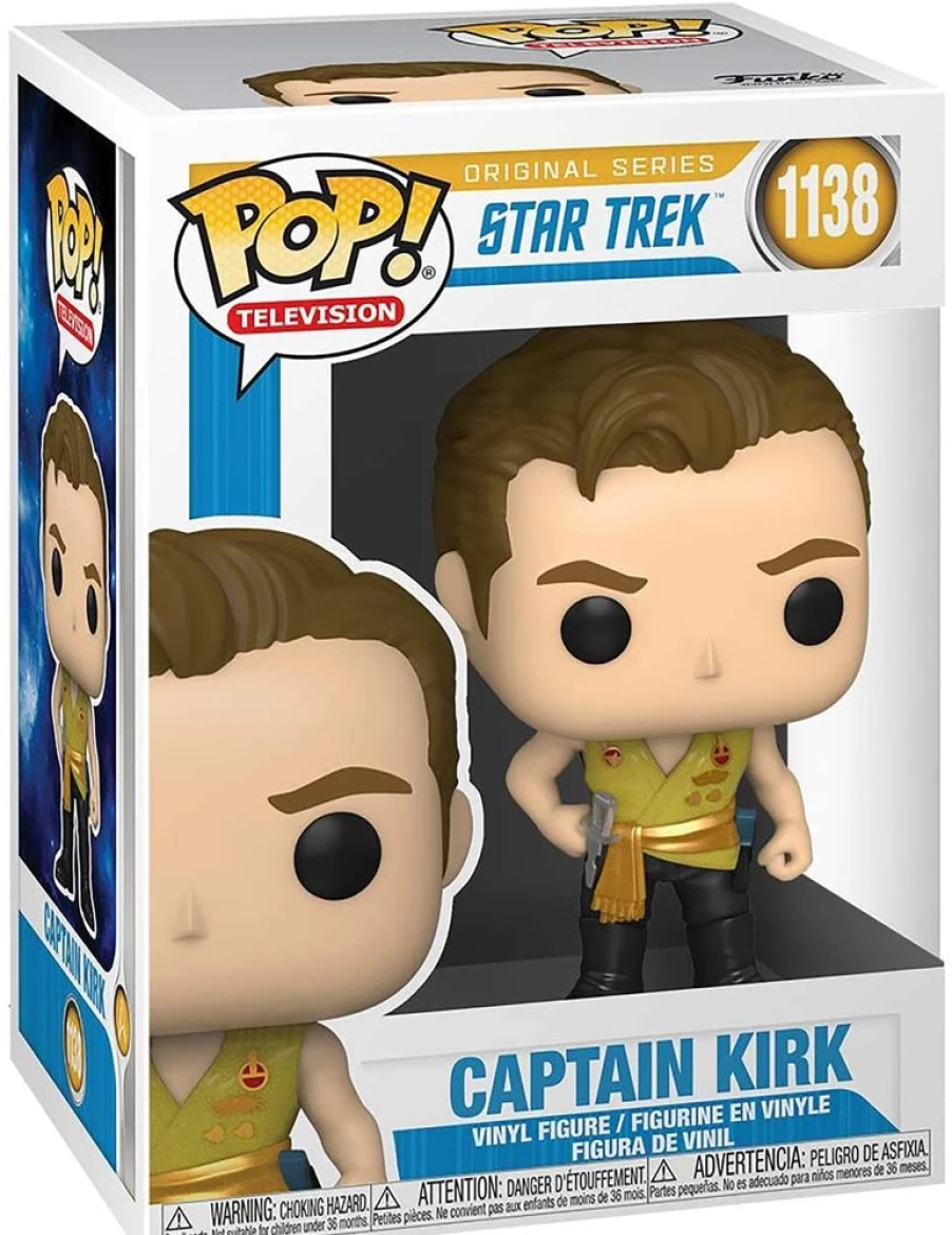 Star Trek Kirk Mirror Universe Funko Pop! Vinyl Figure by Toynk | Exclusive Collectible