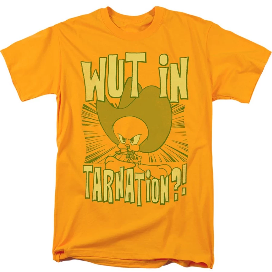 MeTV Custom Classics Looney Tunes Wacky Cartoon T-Shirt - Wut In Tarnation Design