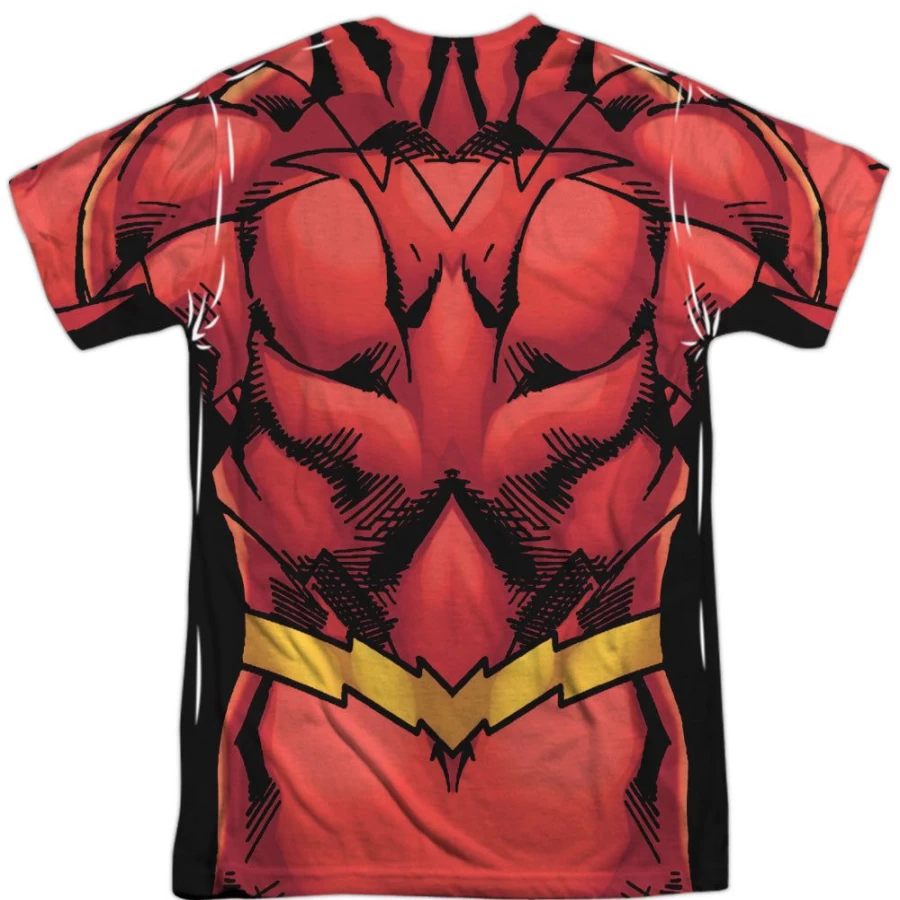 MeTV Custom Classics Justice League Flash 52 T-Shirt Unisex Front & Back Design