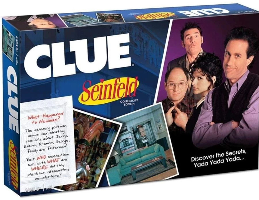 "Toynk Seinfeld Clue Board Game for 3-6 Players | Official TV Show Themed Mystery Game"