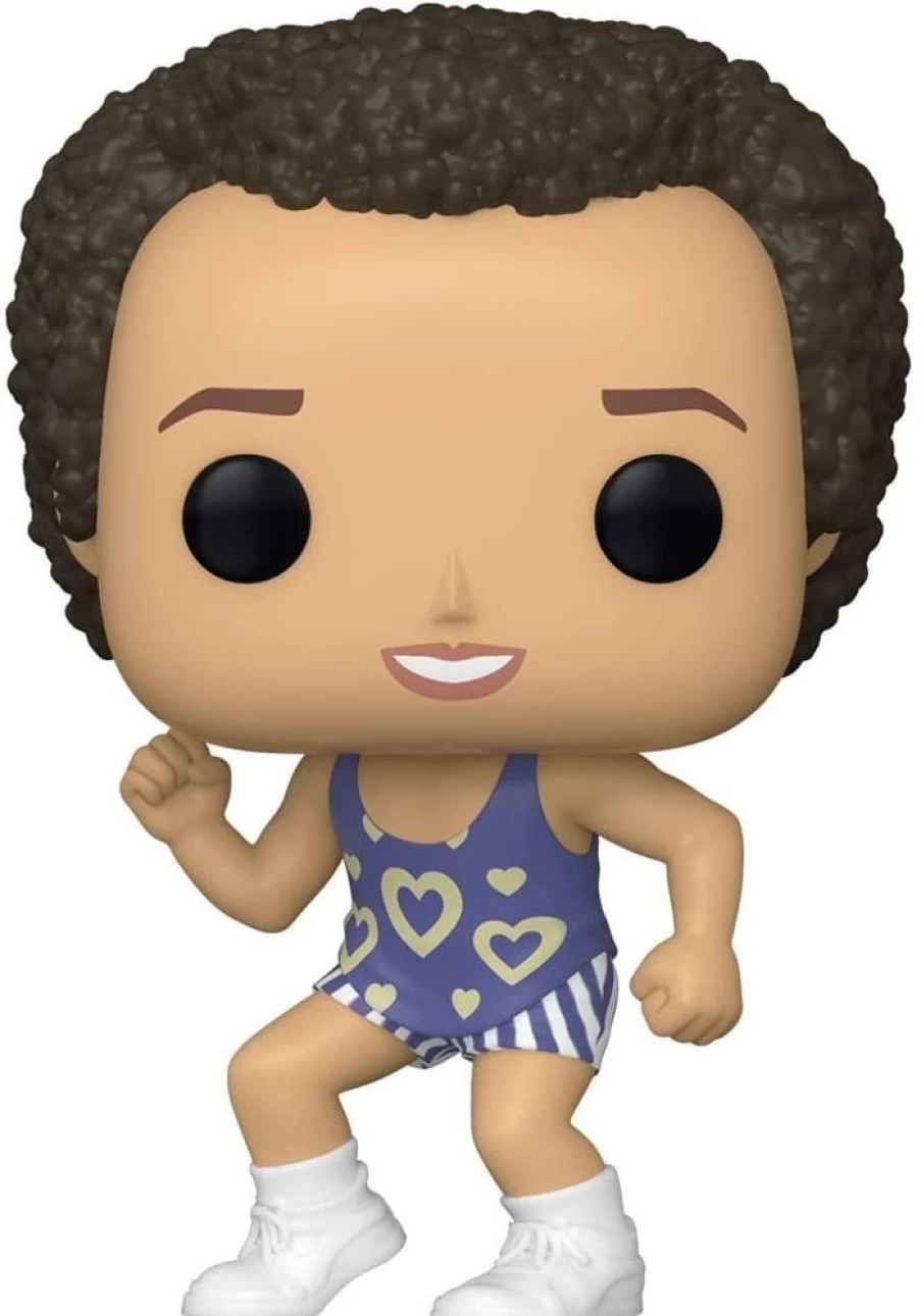 Toynk Exclusive Funko Pop! Richard Simmons Dancing Vinyl Collectible Figure | Limited Edition Icons Series