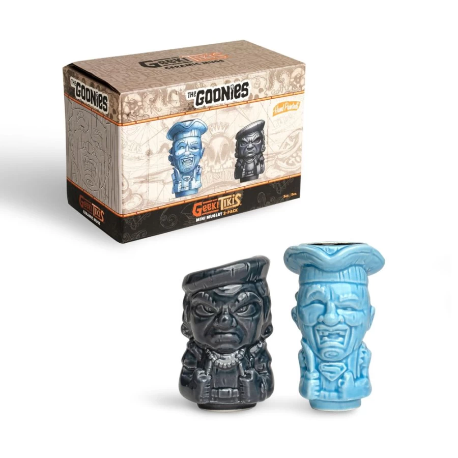 Toynk The Goonies Geeki Tikis Mini Muglet 2-Pack - Mama Fratelli & Sloth Collectible Drinkware Set