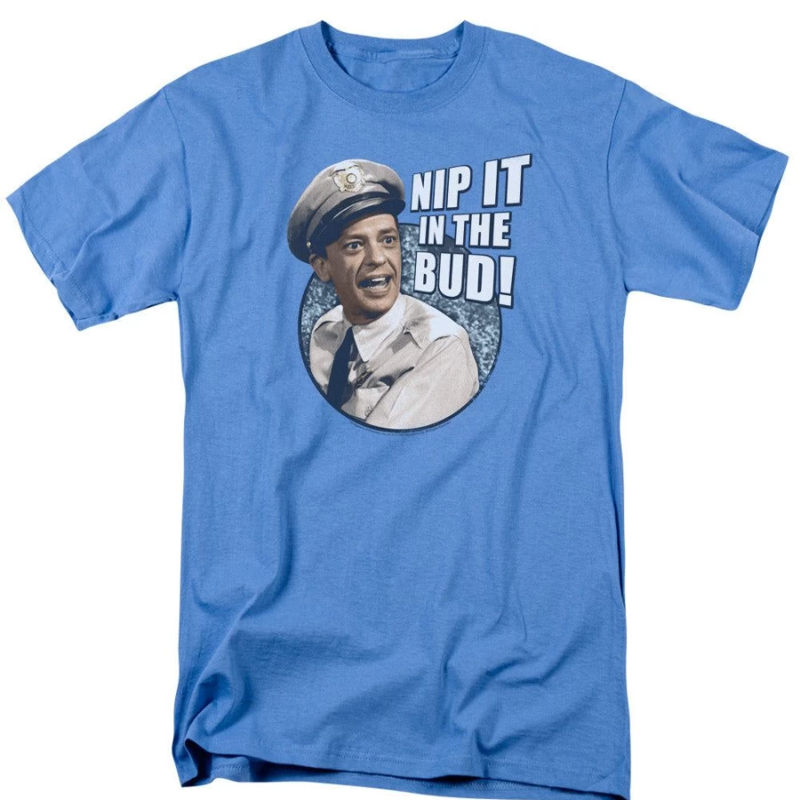 "MeTV Custom Classics Andy Griffith Show - Nip It In The Bud! Unisex Collectible TV Memorabilia"