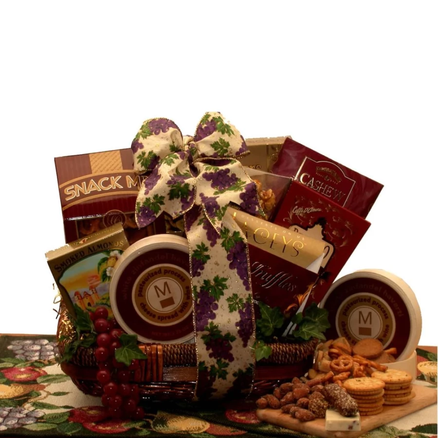 "GBDS Luxury Gourmet Gift Basket - Premium Putting On The Ritz Food Hamper"