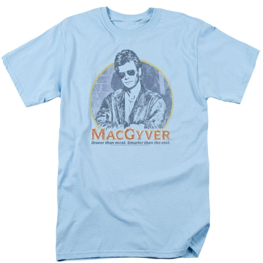MeTV Custom Classics MacGyver Unisex Vintage Inspired TV Show Merchandise Collectible Gift