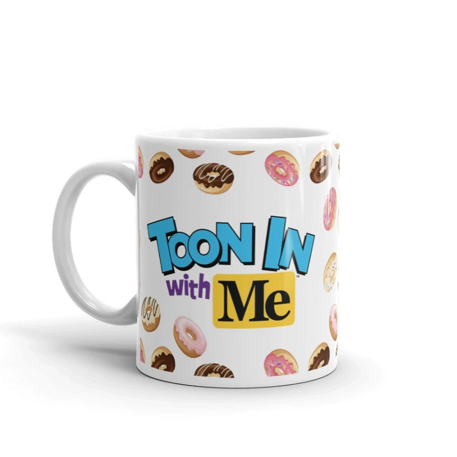 MeTV Custom Products Toony The Tuna Donut Shaped Ceramic Coffee Mug