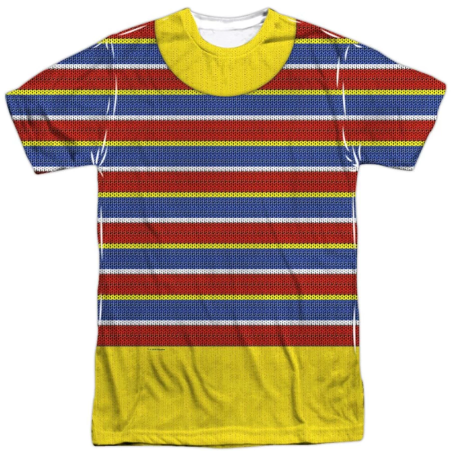 MeTV Custom Classics Unisex Sesame Street Ernie Costume - Front & Back Design