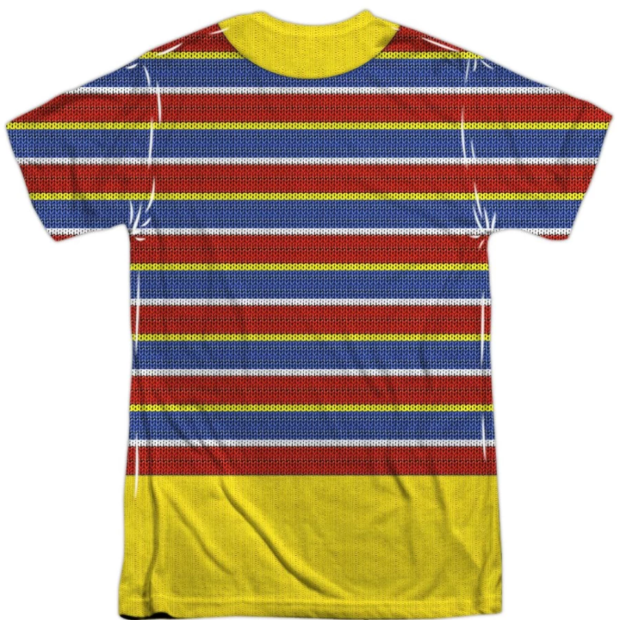 MeTV Custom Classics Unisex Sesame Street Ernie Costume - Front & Back Design