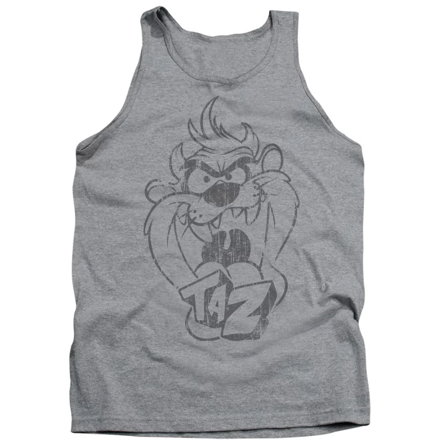 MeTV Custom Classics Looney Tunes Taz Faded Graphic T-Shirt