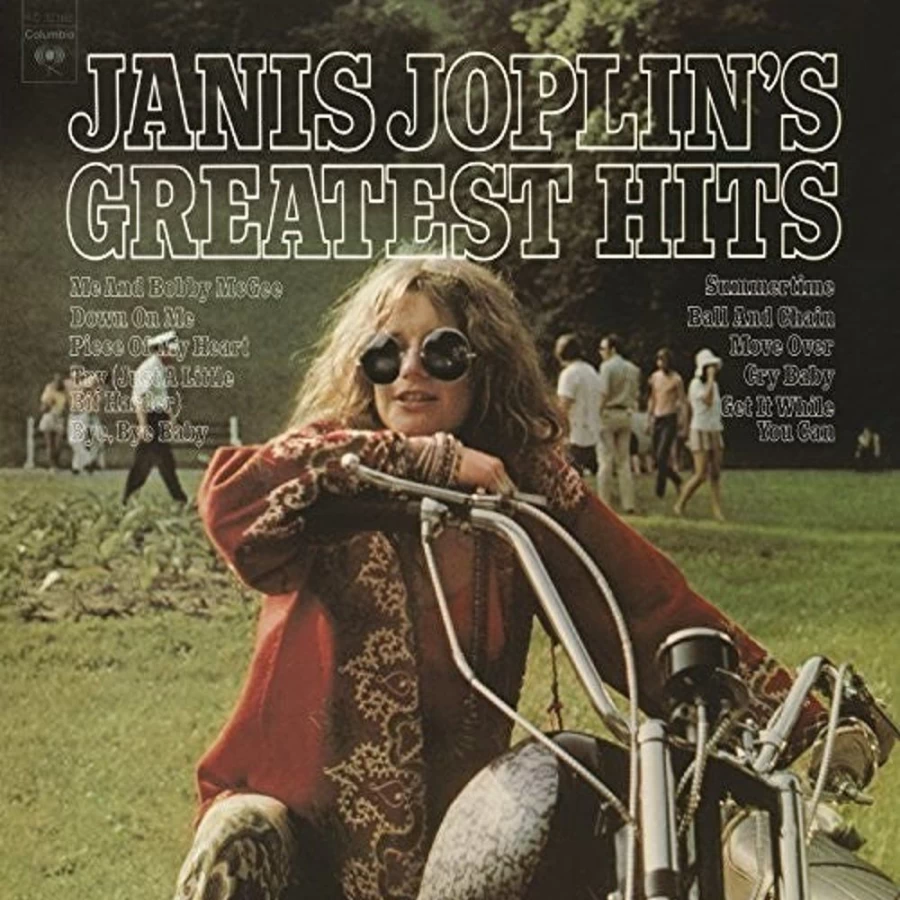 "Janis Joplin's Greatest Hits Vinyl Record - MeTV Entertainment (180g LP, Remastered Audio)"
