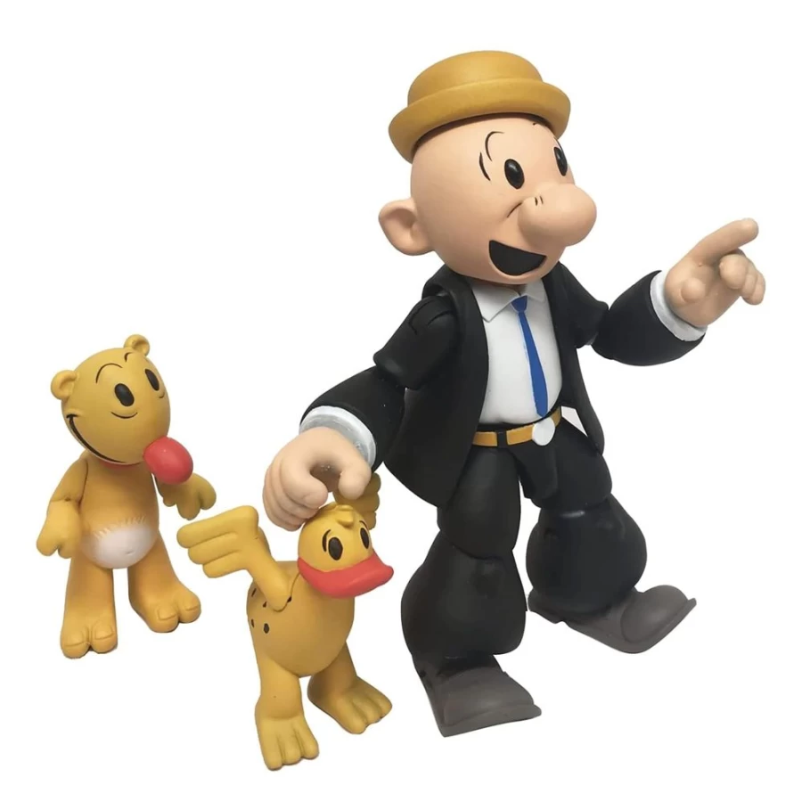 Toynk Popeye Classics 1:12 Scale Castor Oyl Collectible Action Figure for Display