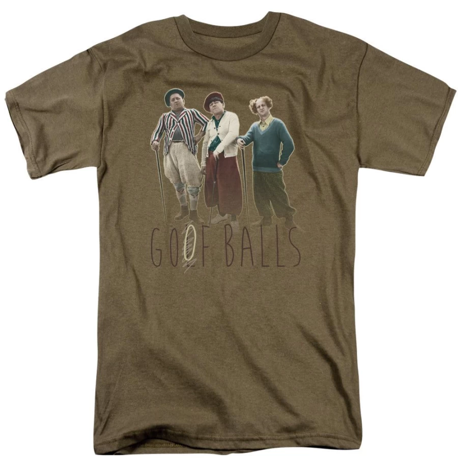"MeTV Custom Classics Three Stooges Goof Balls - Unisex Collectible Comedy Gift"