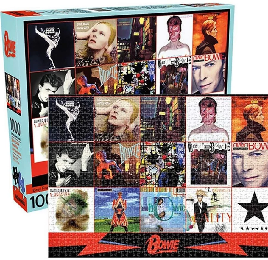 David Bowie 1000-Piece Jigsaw Puzzle by Toynk – Collectible Music Album Art Puzzle