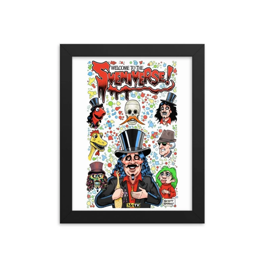 "Svengoolie® Art Print by Scott Shaw - 2022 Series | MeTV Official Collectible Poster"