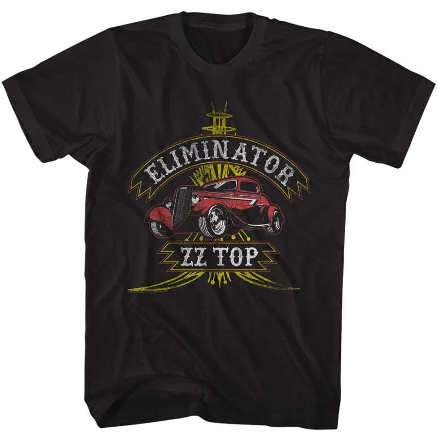MeTV Custom Brands Zz Top Eliminator Vintage Style Graphic T-Shirt