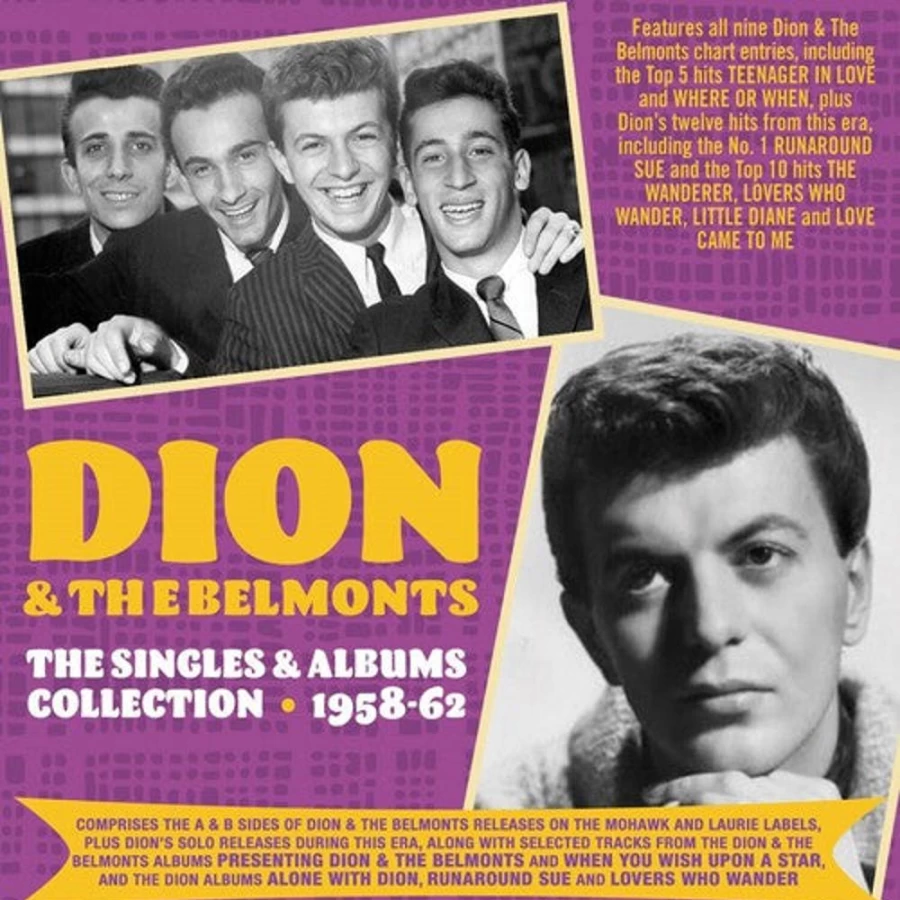 Dion & The Belmonts Singles & Albums Collection 1957-1962 CD - MeTV Entertainment