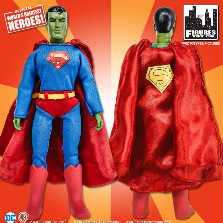 MeTV Figures Super Friends Action Figure - Death Of Superman Collector's Edition Boxed Variant