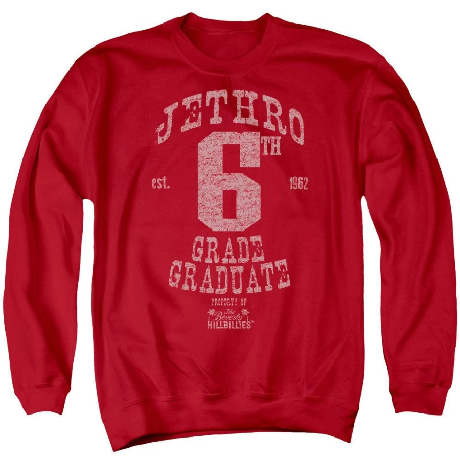 "MeTV Custom Classics Beverly Hillbillies 6th Grade Graduation T-Shirt - Unisex Vintage TV Show Merchandise"