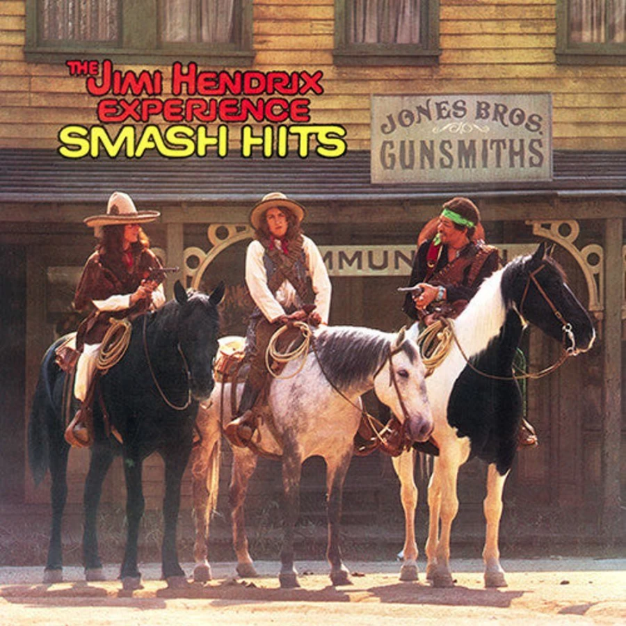 Jimi Hendrix Smash Hits Vinyl Record by MeTV Entertainment - Classic Rock LP Collection