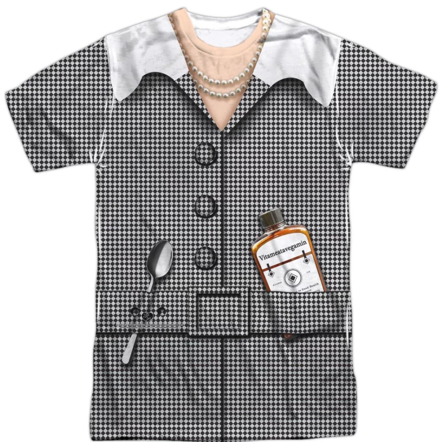 "MeTV Custom Classics I Love Lucy Vita Costume for Unisex - Front & Back Design"