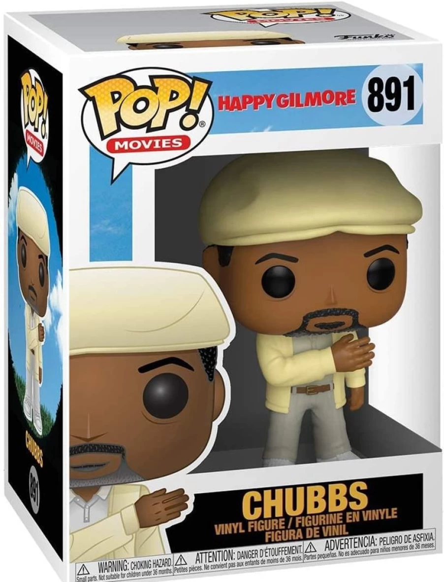 Happy Gilmore Chubbs Funko Pop! Vinyl Figure by Toynk | Collectible Movie Character