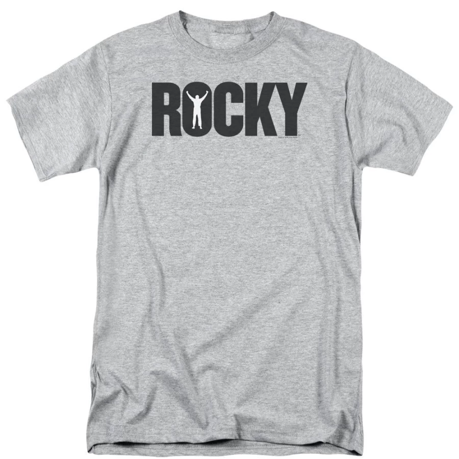 MeTV Custom Classics Rocky Unisex Logo T-Shirt - Vintage Inspired Graphic Tee
