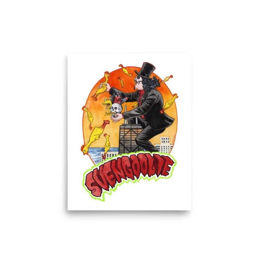 "King Sven Svengoolie Art Print by Jill Thompson | MeTV Custom Products 2022 Series Collectible Poster"