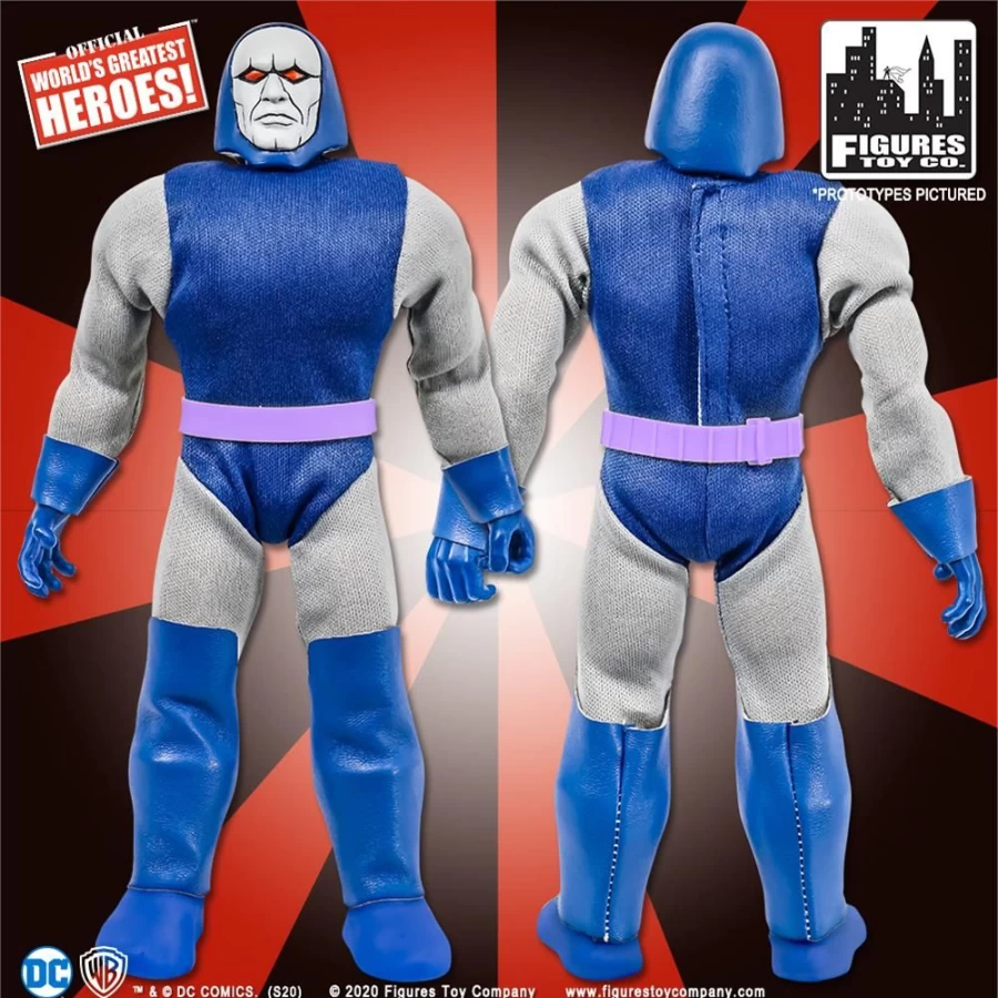 MeTV Figures Super Friends Darkseid Action Figure – Collectible DC Comics Villain Toy