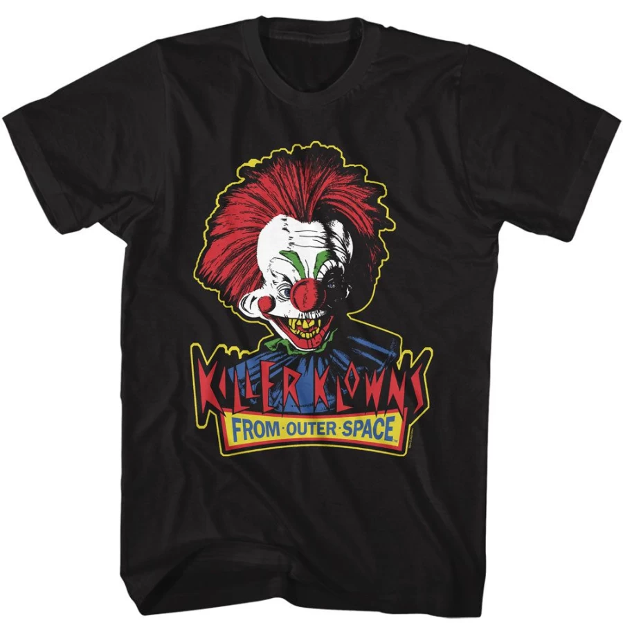 "MeTV Custom Brands Killer Klowns From Outer Space Unisex Head and Logo Design"